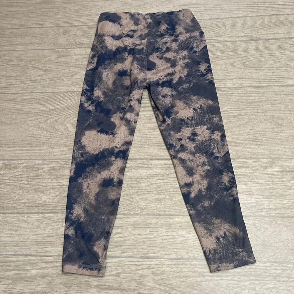 Balance and Harmony Tie Dye 2 Piece Yoga Athletic Set Bra and Leggings Women’s L